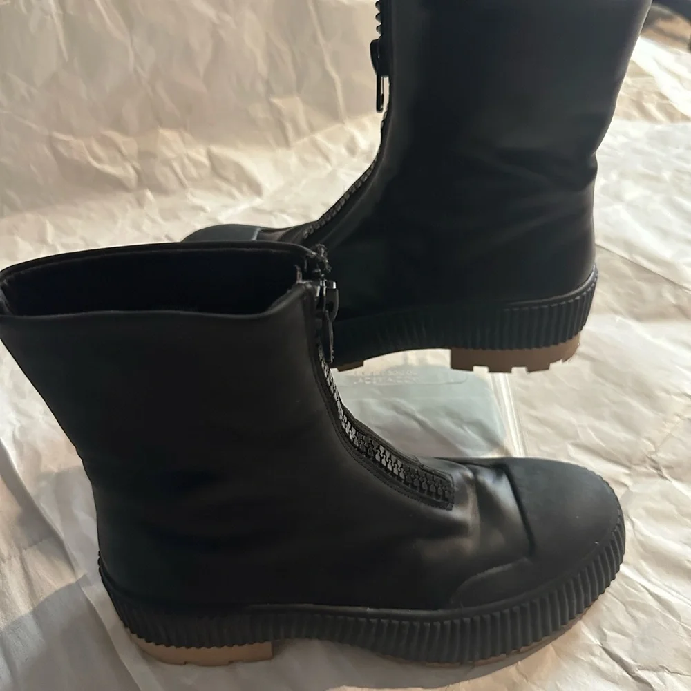 Zara Black Men's Rain Boots